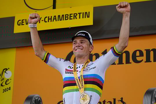 Tour De France Stage 7: Remco Evenepoel Pips Tadej Pogacar, Wins Time Trial - In Pics